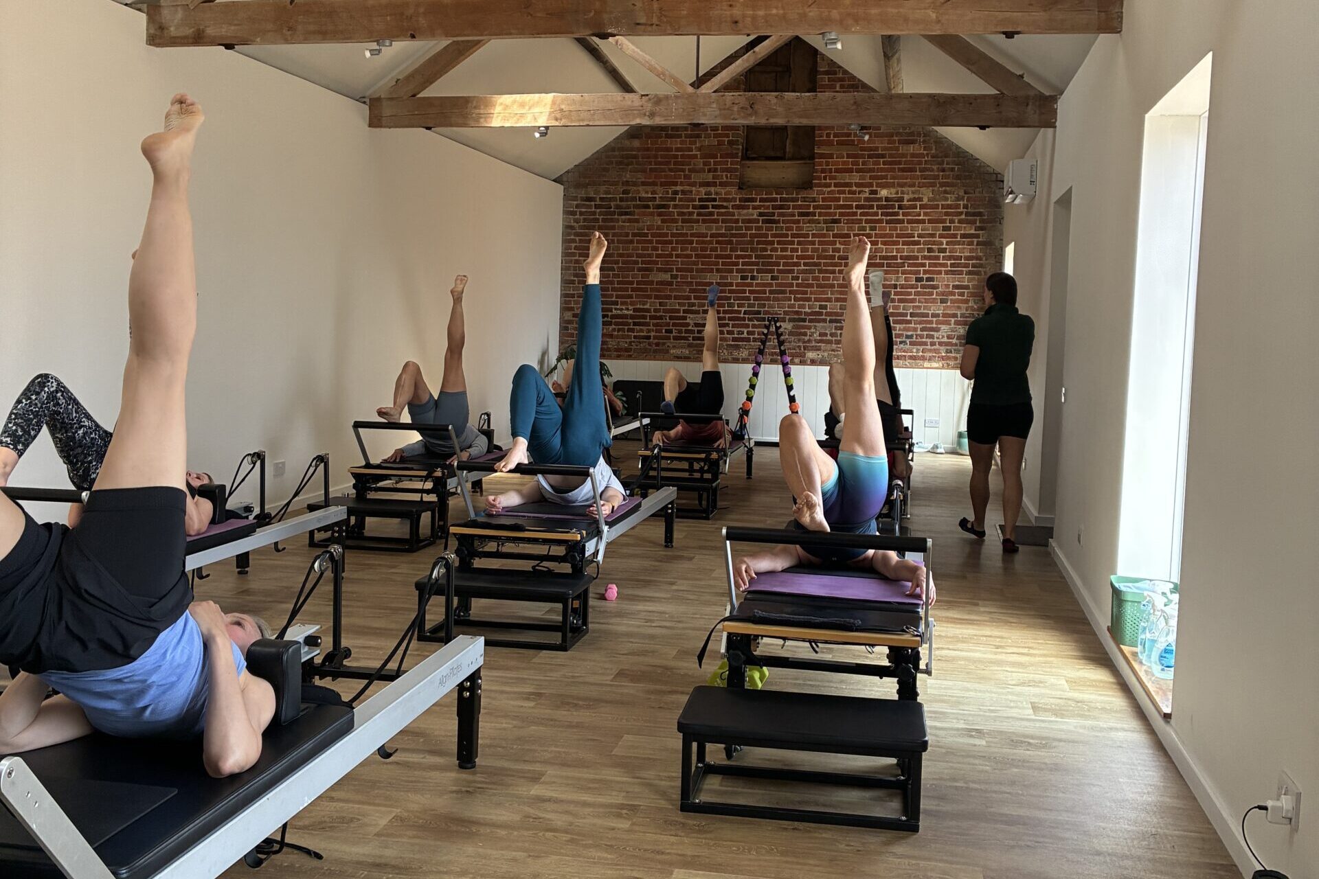 Pilates class at Cottesloe Physio in Wing Buckinghamshire